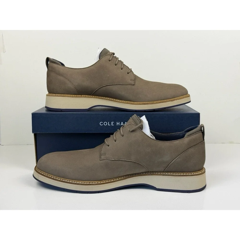 COLE‎ HAAN Osborn G360 OX Dress Shoe Men's Size 12 Morel NuBuck Brown C38250
